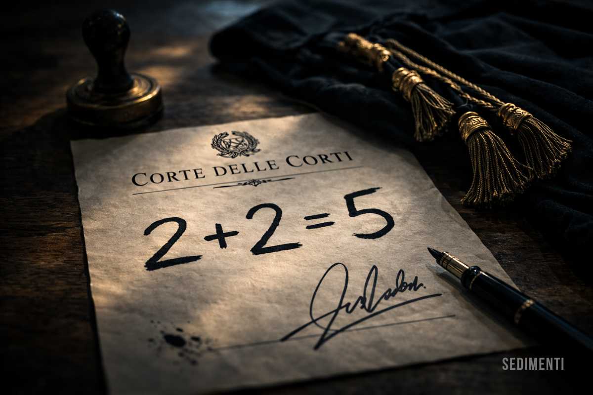 Orwell a Palazzo dei Marescialli - Sedimenti