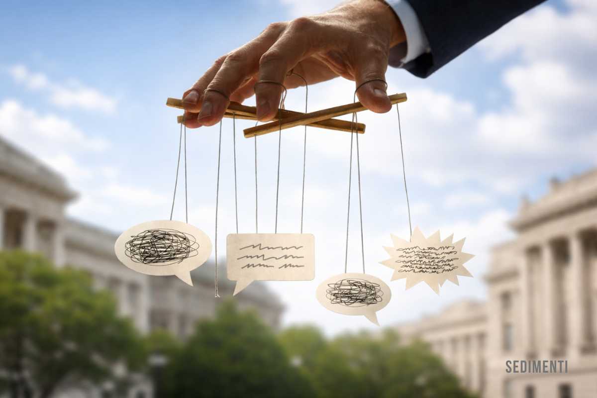 Anatomia di uno slogan - Sedimenti