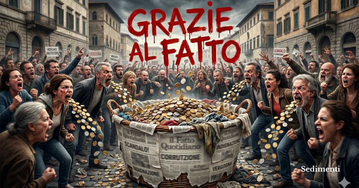 Monetizzare l'indignazione: il caso de Il Fatto Quotidiano